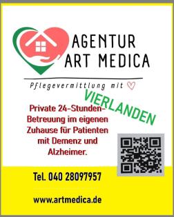 Vierlanden Häusliche Krankenpflege und Seniorenbetreuung 24h Dementen Betreuung